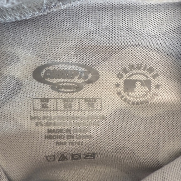 Concepts Sports Ladies Grey Hooded Sweatshirt Size XL - Picture 3 of 4